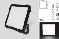 Ledli projektör modellerinden olan bu fotoğrafçı ışığı fotoğraf stüdyolarında güçlü ve geniş bir aydınlatma sağlar.
