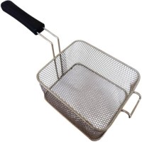 Fritöz Kızartma Teli:Patates kızartma telleri sanayi tipi fritöz sepetlerinden 19x22x13 santimlik önden asma kancası olan endüstriyel fritöz kızartma telinin imalatı kalaylı ve özel üretim olarak sağlam, profesyonelce yapılmıştır - Endüstriyel fritözler