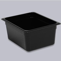 GN 1/2 ölçüsü ve 150 mm derinliğiyle profesyonel mutfaklarda kullanıma uygundur. Meze, zeytin, garnitür, sebze ve çeşitli gıda hazırlıklarının düzenli şekilde muhafaza edilmesi ve servis öncesi hazırlanmasında kullanılabilir.