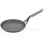 0,65 kg ağırlığa ve 0,69 lt kapasiteye sahip 22 cm yuvarlak krep tavası, AG2 perçinli çelik sapıyla ergonomiktir. Düz tabanlı krep ve omlet tavası, Türkiye nin 81 vilayetine emniyetle sevk edilir.