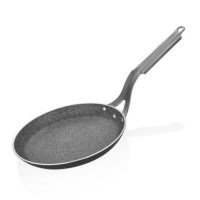 1,14 kg ideal ağırlığıyla öne çıkan 30 cm profesyonel granit omlet tavası, yüksek kalınlığı sayesinde fırın ve ocak ısısını dengeli dağıtır. Yoğun ticari kafe sirkülasyonuna uygun, yapışmaz çift katmanlı gri granit tavayı keşfedin.