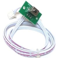 Karlı buzlu makinesi elektronik switch parçası; kart üzerine montaja hazır pinli yapısı, dayanıklı plastik gövdesi ve tetikleyici mekanizmasını gösteren detaylı görünüm.