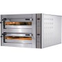 23,4 kW gücünde, 151x141 cm ölçülerindeki profesyonel iki katlı fırın; pizza, lahmacun ve pide pişirimi için idealdir. Isı yalıtımlı gövde ve dayanıklı taş taban ile yüksek verim sunar. Türkiye geneli 81 ile kargo teslimatı ve 2 yıl garanti imkanı mevcut