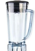 İlker Çelik NY-8608B bar blender modellerine uygun, dayanıklı polikarbon malzemeden üretilmiş, şeffaf ve çizilmez yapısıyla hijyenik kullanım sunan orijinal blender sürahisinin detaylarını gösteren çekim.