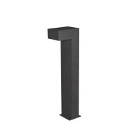 DPA 1783 model 75 cm yüksekliğinde kare ledli aydınlatma direği. Modern siyah gövde, 30x10x10 cm kafa yapısı ve enerji tasarruflu LED sistemi. Peyzaj ve bahçe düzenlemeleri için dekoratif dış mekan aydınlatması.