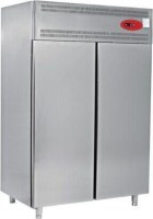 Çift kapılı paslanmaz çelik kasap tipi dik buzdolabı - 1400 Litre kapasiteli profesyonel et ve gıda soğutucu 1400x800x2050 mm #kasapdolabi #etmuhafaza #sanayitipibuzdolabi #endustriyelmutfak