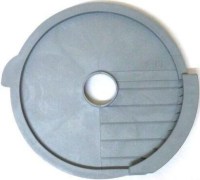 10x10 mm ölçüsünde parmak patates hazırlamak için kullanılan profesyonel dilimleme bıçağı aparatı. Uygun disklerle birlikte Robot Coupe CL ve R serisi belirtilen modellerde kullanılabilir. Satın almadan önce makine ve disk uyumluluğu kontrol edilmelidir.