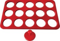 T4436 Profesyonel Köfte Şekillendirme Kalıbı ve El Aparatı. 50x30 cm boyutunda her biri yuvarlak köfte basma ünitesi. Hamburger köftesi hazırlığı için ideal, yüksek kaliteli ve hijyenik tasarım.