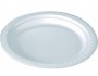 220x20 mm ideal ölçüye sahip yuvarlak köpük tabak, gıda temasına uygun beyaz polistiren malzemeden üretilmiştir. Salata, sulu yemek ve pilav servisleri için uygundur. 100lük paketler halinde satılan bu ürün, toplu servislerin hızını ve hijyenini artırır.