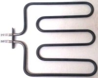 Kromlüks marka profesyonel salamander ızgaralarda kullanılan, 1500W gücünde, 24x25 cm ebatlarında, düz flanşlı çıkışlı ve M şeklinde tasarlanmış orijinal ısıtıcı rezistans.