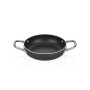 Lazzetti Serisi yumurta sahanı; alüminyum gövdesi, yapışmaz kaplaması, düz tabanı ve 304 paslanmaz çelik kulplarıyla yumurta, omlet ve kahvaltılıkların hazırlanması için uygundur. Ev ve profesyonel mutfaklarda kullanılabilir.