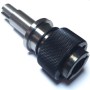 Omis standart planet mikserlerle uyumlu, 25 mm rulman miline sahip eski model çırpıcı ve karıştırıcı aparatı takma yuvasıdır (çapari). Kayar bilyalı kilit mekanizması ve çelik yapısıyla güvenli, sarsıntısız bir çalışma vadeder.