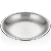 Profesyonel servisler için tasarlanan 12 cm paslanmaz çelik çerez tabağı, dayanıklı gövdesi ve estetik satina yüzeyiyle öne çıkar. Hafif ve kompakt yapısı sayesinde kuruyemiş, ikramlık ve meze sunumları için mükemmeldir.