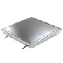 740x740x70 mm dış ölçülerinde dört noktadan açma kapama düzenekli ve ankraj parçalı paslanmaz logar kapağı satışı. Projelere uygun AISI 316 üretim seçeneği ve toptan alımlara özel iskonto teklifleri için kurumsal e-posta hattımızdan bize ulaşabilirsiniz.