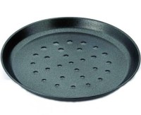 42 cm çapında, 0,60 mm kalınlığında ve 2,5 cm yüksekliğinde sac pizza pişirme tepsisi. Pizzacılar, restoranlar ve profesyonel mutfaklarda pizza hazırlama ve pişirme için kullanılabilir. Pizza fırın küreğiyle taşımaya uygundur.