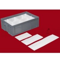 Endüstriyel taşıma ve depolama kutularınızda tam koruma sağlayan 15x36 cm (4 mm) beyaz plastik düzenleyici. Ürünlerin birbirine sürtünmesini, çizilmesini ve kırılmasını önler. Kolayca modüler gözler oluşturun. Hemen sipariş verin, kargo ile teslim alın!