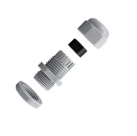 PG-9 Plastik Kablo Giriş Rakoru: Saç kasa ve panolarda 4-6 mm kablolar için ideal geçiş parçası. Saç kasanın kabloyu kesmesini önler, toz ve suya karşı tam sızdırmazlık, alev yaymaz, kabloları korur. Poliamid 6 malzemesiyle üstün güvenlik koruması sağlar