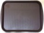Self servis restoranlar, büfeler, pizzacılar ve hamburgerciler için özel üretilen 31x43 cm plastik servis tepsisi; sağlam yapısı, şık kahverengi tasarımı ve endüstriyel bulaşık makinelerinde yıkanabilme özelliğiyle işletmenizin vazgeçilmezidir.