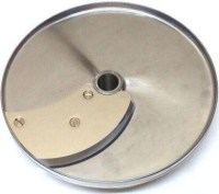 Orijinal Fransız Robot Coupe F10 10 mm parmak patates doğrama bıçağı diski. CL50, CL51, CL60, R502 ve R602 makinelerle uyumlu, paslanmaz çelikten imal edilmiş profesyonel kesici disk. Mutfakta hızlı, hijyenik ve eşit patates kesimi için ideal seçim.