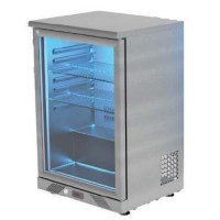 59.5x51x91 mm ölçülerinde, paslanmaz ayaklı, LED iç aydınlatmalı ve şık cam kapaklı profesyonel şarap soğutma dolabı. Kilitlenebilir kapı mekanizmasına ve manyetik kapı contasına sahip 154 litrelik modern şarap mahzeni ünitesi.