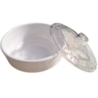 GP-JS12 Kapaklı Kase, kesme şeker servislerinden çeşitli ikramlıklara kadar geniş bir kullanım alanı sunar. 12 cm çapındaki kompakt yapısı ve beyaz polikarbonun porseleni andıran asil görünümüyle, masalarınızın en şık tamamlayıcısı #KapaklıKase #Şekerlik