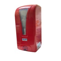 Temassız sensörle çalışan renkli köpük sabunluk, hijyenik kullanım için tasarlanmış modern otomatik dispenser.