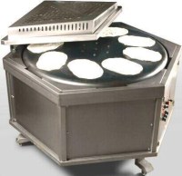 1320x1520x1200 mm ölçülerinde, paslanmaz gövdeli, döner tablalı, hız ayarlı, CE belgeli ve GAZMER onaylı profesyonel gazlı lavaş pişirme fırını görseli. #lavaşfırını #lavaşpişirme #endüstriyelmutfak #dürümcü #yufkamakinesi #lavaşocağı