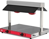 EMP.STU.01 Sıcak Teşhir Ünitesi: 725x570x562 mm, 15 kg ağırlığında, 2 adet GN 1/1 küvet kapasiteli, termostatlı ve pleksiglas korumalı sanayi tipi sıcak yemek teşhir standı. #TeşhirÜnitesi #EndüstriyelMutfak