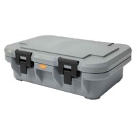 Gıdaya uygun polietilenden üretilen çevre dostu thermobox. 635x435x200 mm ölçülerinde, üst üste istiflenebilir ve bulaşık makinesinde yıkanabilir. 4 saat boyunca ısıyı koruyan profesyonel yalıtım teknolojisi ile yemekleriniz her zaman taze ve sıcak.