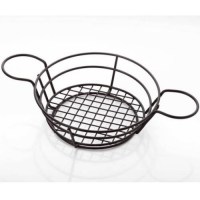 Türkiye nin her yerine hızlı teslimat! Yuvarlak çelik tel sunum sepeti modelleri. 81 vilayete güvenli gönderim. Sosluk kepçeli, şık ve dayanıklı metal servis sepeti ile kafe ve restoranlarda fark yaratan sunumlar.