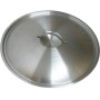 Ø40 cm paslanmaz çelik tencere kapağı; helvane tencere, yemek tenceresi, pilav tenceresi, çorba kazanı ve ölçüsü uyumlu tavalarla kullanılabilir. Sağlam kulp bağlantısı ve inox yapısıyla profesyonel mutfaklar için pratik bir kapak seçeneğidir.