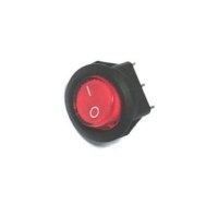 Sahlep makineleri, çay kazanları, sıcak çikolata makineleri, şerbetlikler ve ısıtıcılarda kullanılmak üzere üretilmiş; 2 cm montaj çaplı, 6A 250V AC / 10A 125V AC değerlerinde, kırmızı ışıklı 1-0 yuvarlak mini elektrik şalteri yedek parçasıdır.
