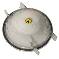 Bosfor 10 kg kapasiteli gıda parçalama ve zırh makinesi orijinal üst kapağı. Şeffaf, dayanıklı yapısı ve ergonomik tutma kolu ile profesyonel mutfak tipi et doğrayıcı yedek parçası. #etparçalama #mutfaktamiri #bosforzırh