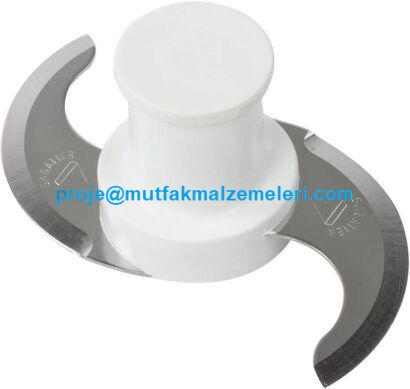 Robot Coupe R301 Parçalama Bıçağı:Robot Coupe R300 ve R301 Ultra modeli endüstriyel sebze parçalayıcılara uyumlu bu parçalama bıçağı orijinal Robot Coupe yedek parçasıdır:Robot Coupe R301 sebze parçalama bıçağı dışında plastik hazne çelik hazne plastik s
