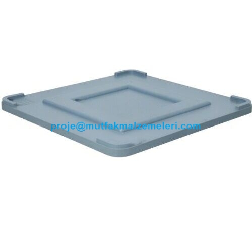TKN0880 Referanslı, Gri renkli, 820x820x45 mm ölçülerinde sanayi tipi plastik kasa kapağı. %100 orijinal YYPE hammadde ve UV korumalı yapısıyla dış mekan kullanımına uygun, yüksek mukavemetli endüstriyel kutu kapak. #kasakapağı #sanayitipi