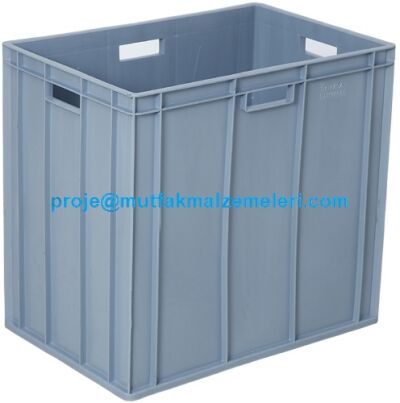 Otomotiv, kimyasal ve tekstil ürünleri taşımacılığı için güvenli, kapalı plastik lojistik sandığı. Dayanıklı yapısıyla öne çıkan derin plastik sandık; ağır yükleri taşımak ve güvenle depolamak için idealdir. Geniş iç hacmi sayesinde fabrika, depo ve ev k