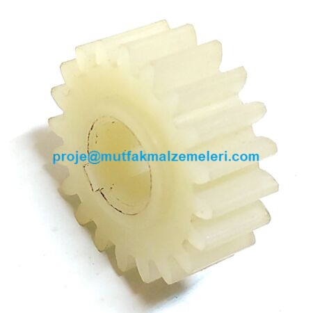 Sanayi tipi tezgah üstü krema, mayonez ve hamur mikserleri için 33 mm dış çapında sertleştirilmiş plastik redüktör şanzıman dişlisi satışı. Ölçülerinin uyumlu olduğu tüm makinelerle tam entegre çalışan bu orijinal parçayı sepete ekleyerek satın alın.