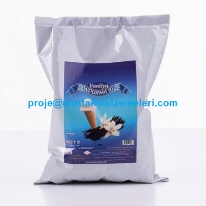 Dondurma makinaları için hazır dondurma tozu;hazır çikolatalı dondurma,vanilyalı dondurma tozları ve meyveli soft dondurma tozunun satışı 0212 2370749