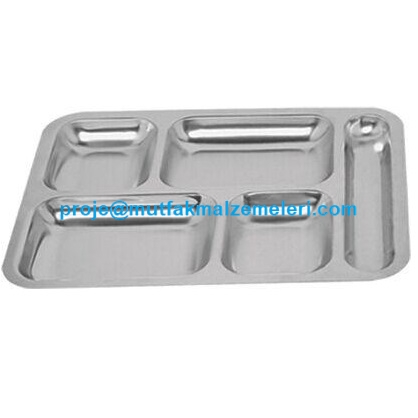 İmalatçısından en kaliteli tabldot yemek servis tabakları modelleri personel yemeği dağıtımına en uygun yemek servis tabağı toptan 5 gözlü yemek servis tabağı satış listesi inox yemek servis tabağı fiyatlarıyla paslanmaz krom çelik yemek servis tabağı sa