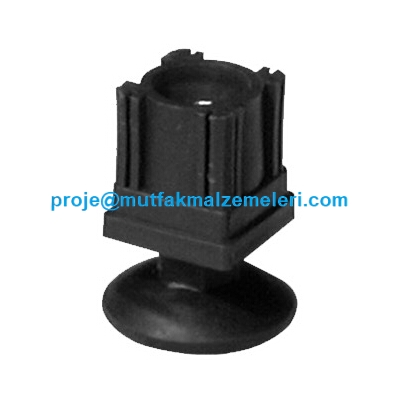 Endüstriyel mutfak ekipmanlarınızın zemin dengesini sağlamak için tasarlanan bu rotil ayak, 40x40 mm gövde yapısı ve M16 dişli mekanizmasıyla hassas yükseklik ayarı imkanı sunar. Kaliteli malzemesiyle uzun süreli dayanıklılık sağlar.